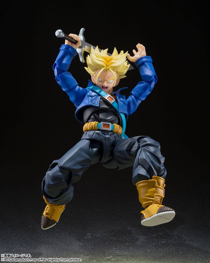 DRAGON BALL Z - Super Sayan Trunks - Figure S.H. Figuarts 15cm