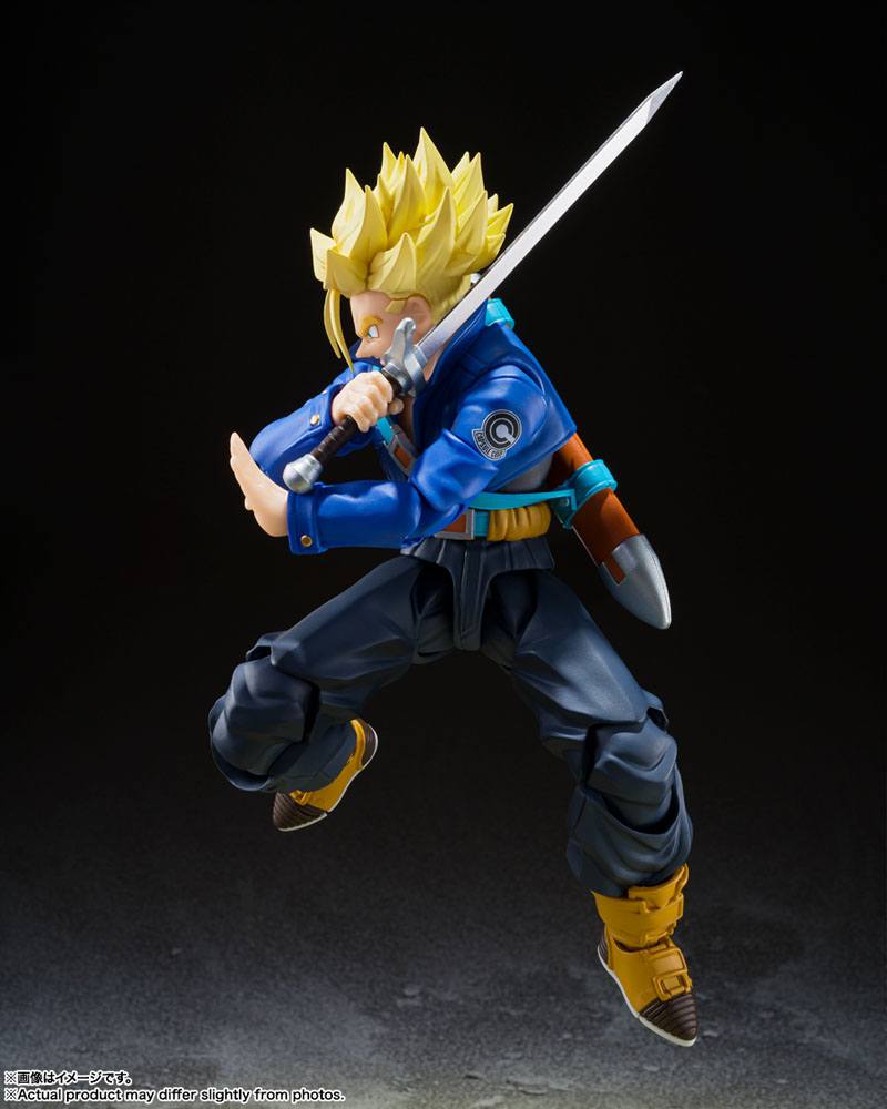 DRAGON BALL Z - Super Sayan Trunks - Figure S.H. Figuarts 15cm