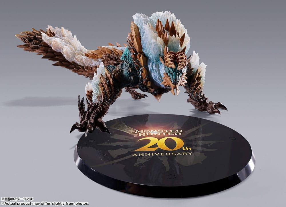 MONSTER HUNTER - Zinogre "20 Anniv." - Figure S.H. Monsterarts 29cm