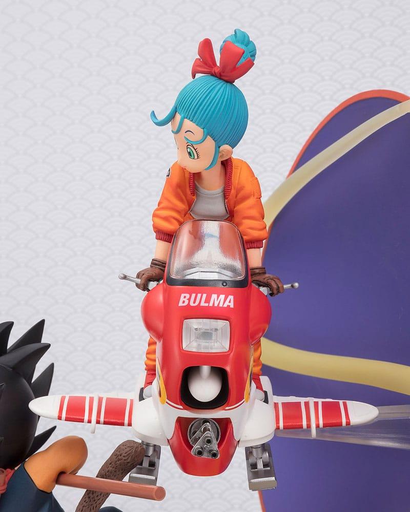 DRAGON BALL - Son Goku & Bulma - Statue FiguartsZERO 18cm
