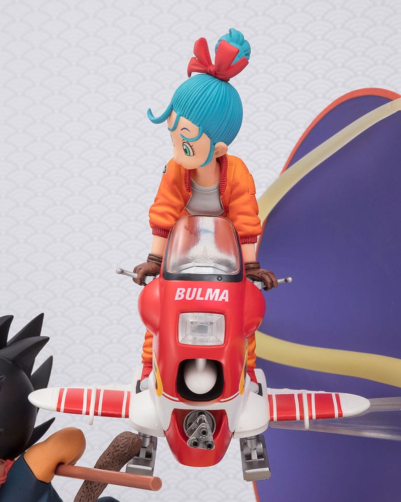 DRAGON BALL - Son Goku & Bulma - Statue FiguartsZERO 18cm