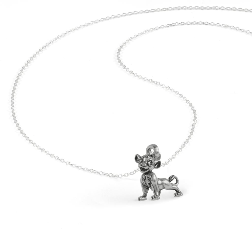 LION KING - Simba 3D - Necklace in Sterling Silver