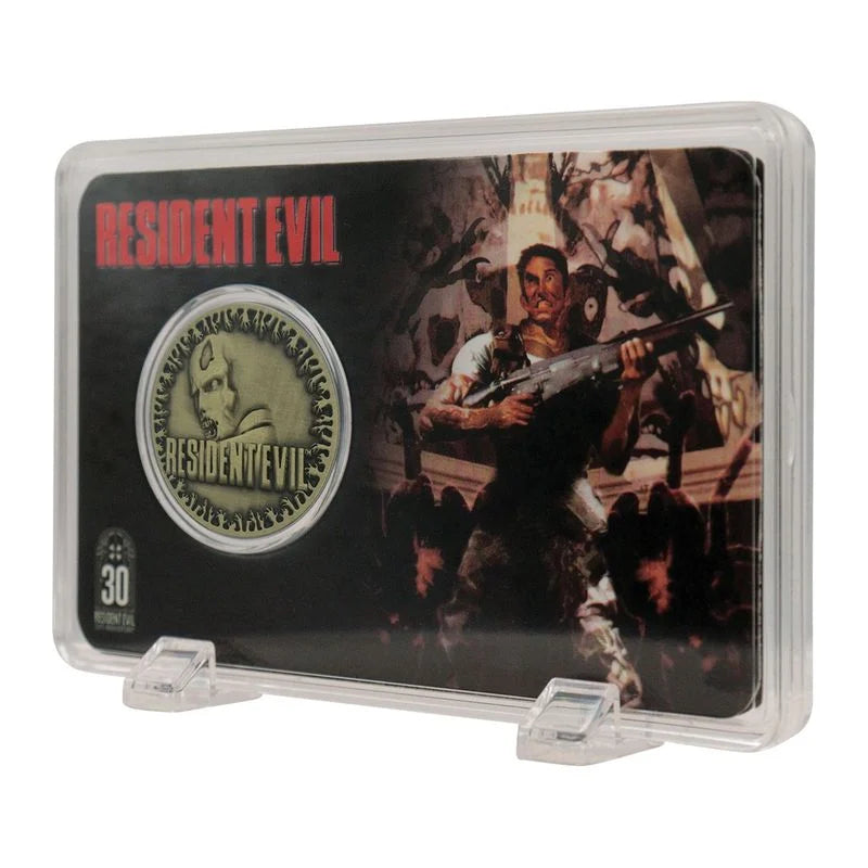 RESIDENT EVIL - 30th Anniversary - Limited Edition Coin -Antique Brass