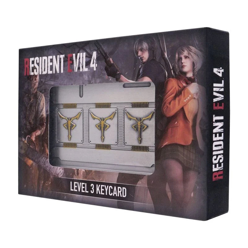 RESIDENT EVIL 4 - Level 3 Keycard - Replica Limited Edition