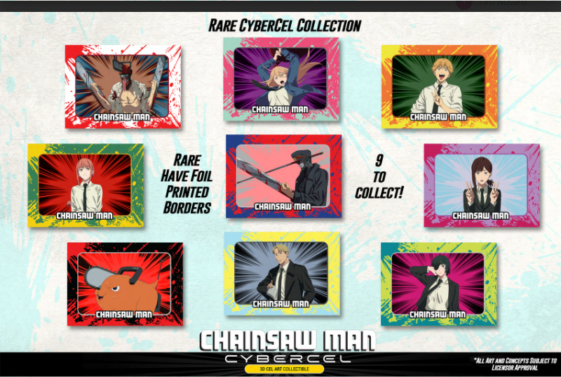 CHAINSAW MAN - Cybercell (Display 20 Pack of 3 cards)