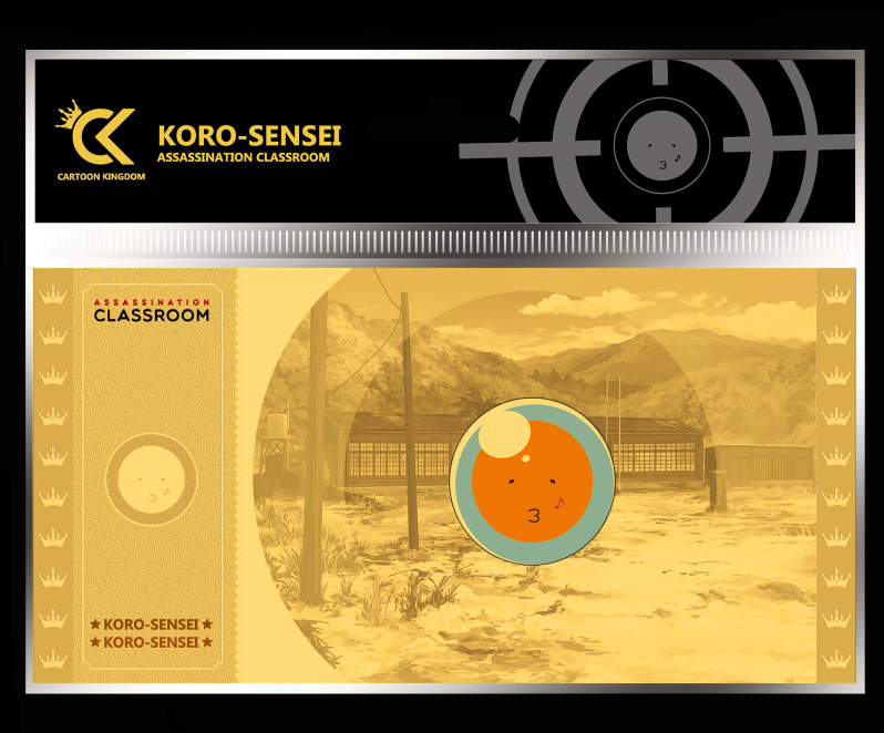 ASSASSINATION CLASSROOM - Koro-Sensei Ball - Golden Ticket