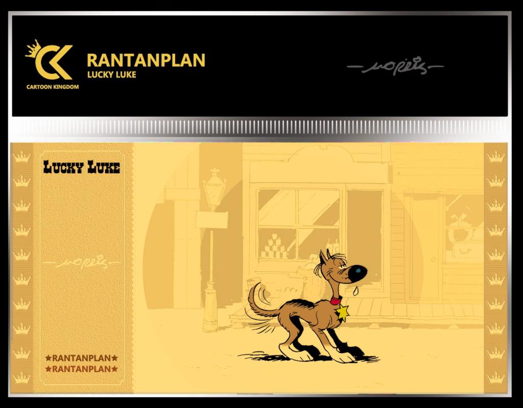 LUCKY LUKE - Rantanplan - Golden Ticket