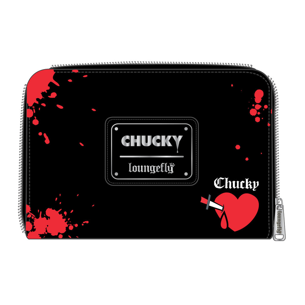CHUCKY - Bride of Chucky - Wallet LoungeFly " Happy couple "