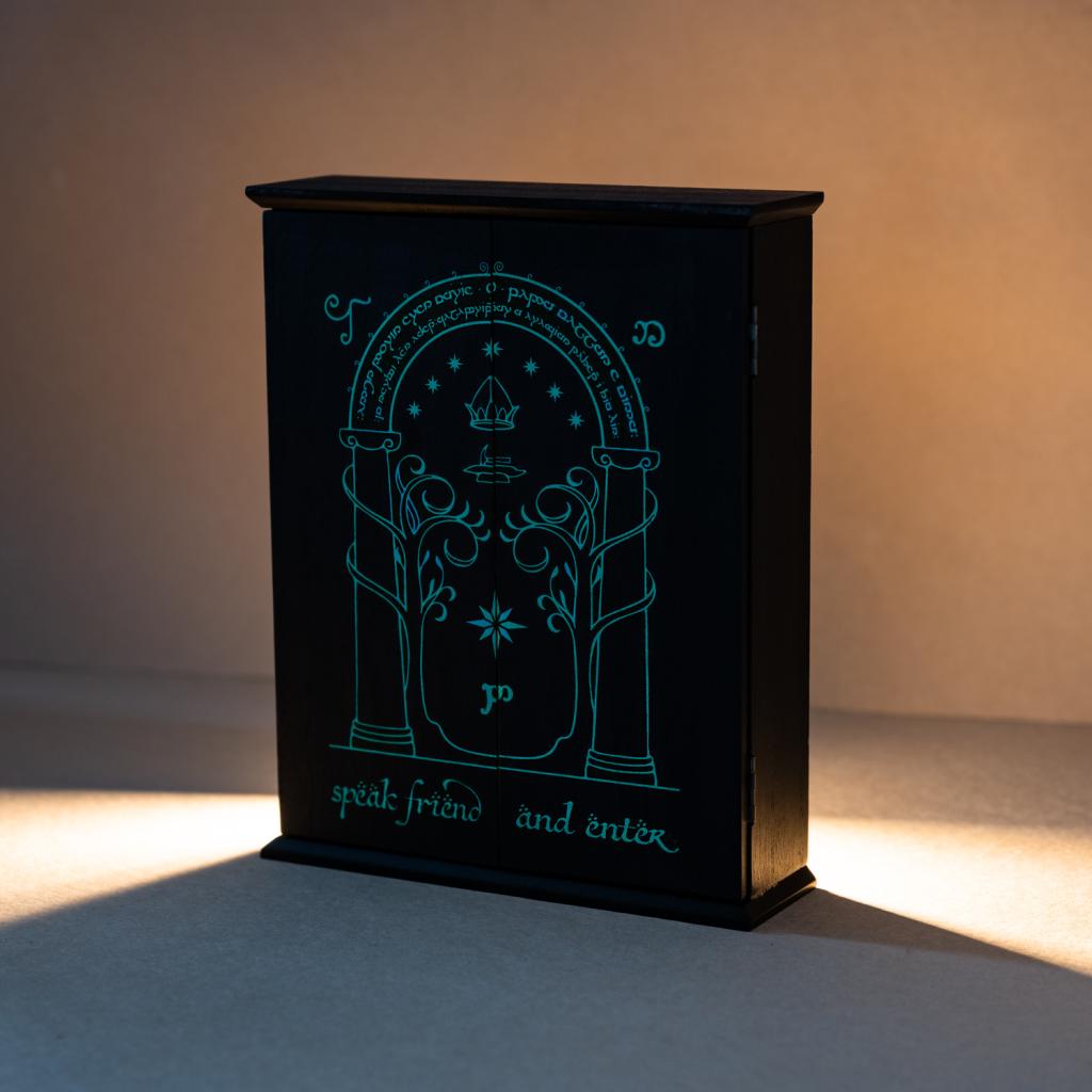 LORD OF THE RINGS - Doors of Durin - Wall Key Holder GID