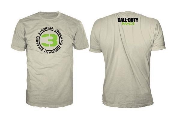 CALL OF DUTY MW3 - T-Shirt Sand - COUNTRIES 3 (L)
