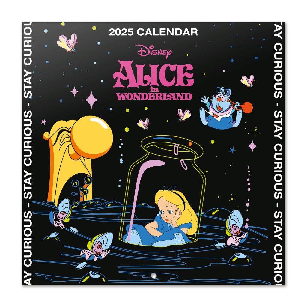 ALICE IN WONDERLAND - Wall Calendar 2025