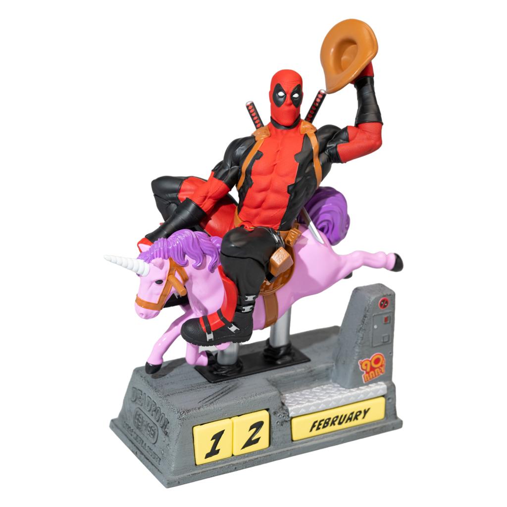 DEADPOOL - Unicorn - Resin 3D Perpetual Calendar