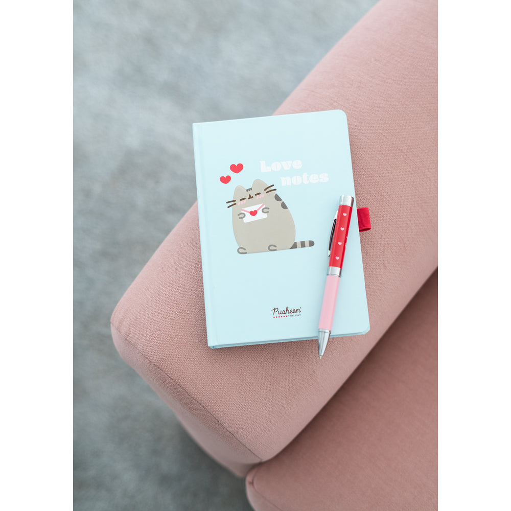 PUSHEEN - Love - Notebook + Projector Pen - Size A5