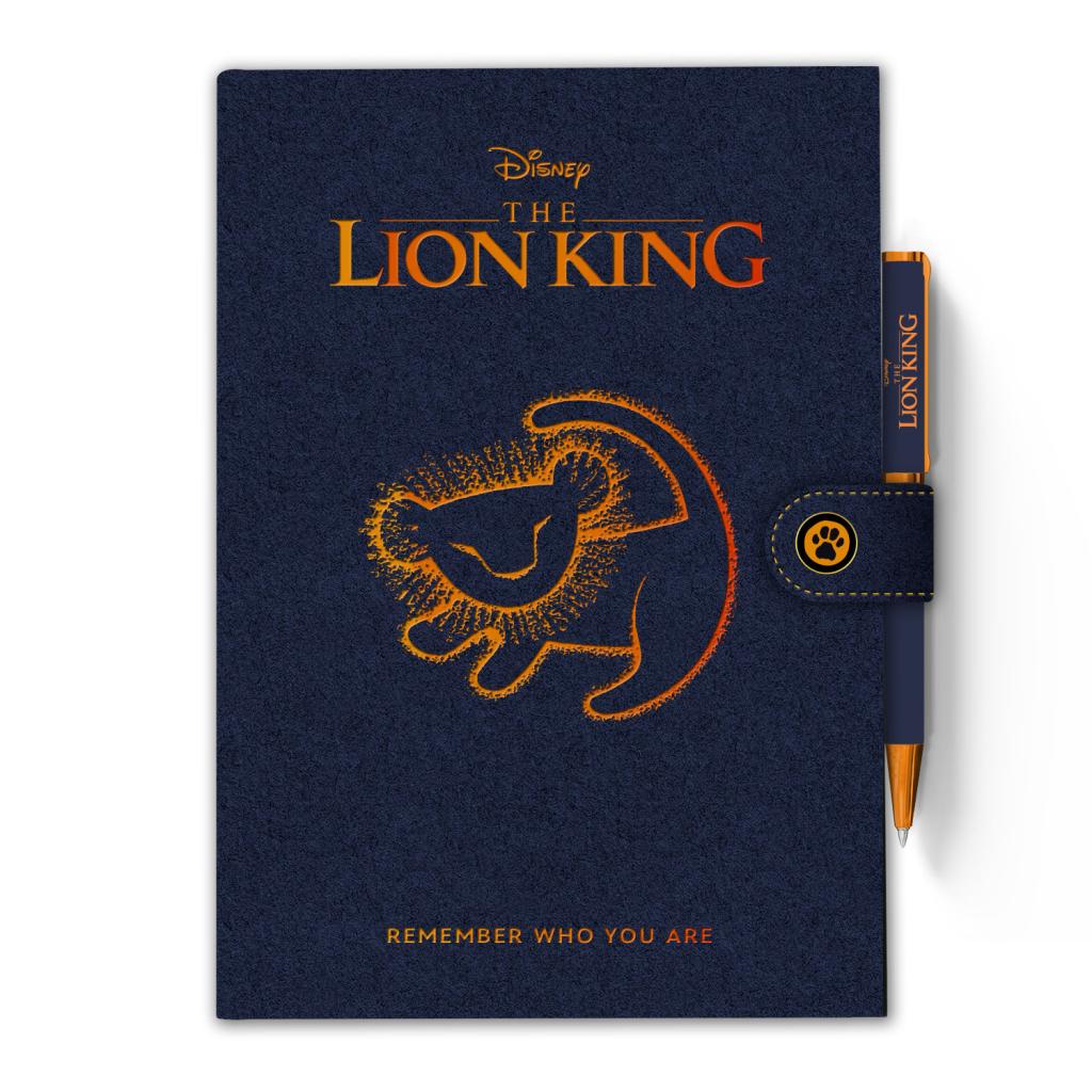 LION KING - Premium Notebook + Pen - Size A5