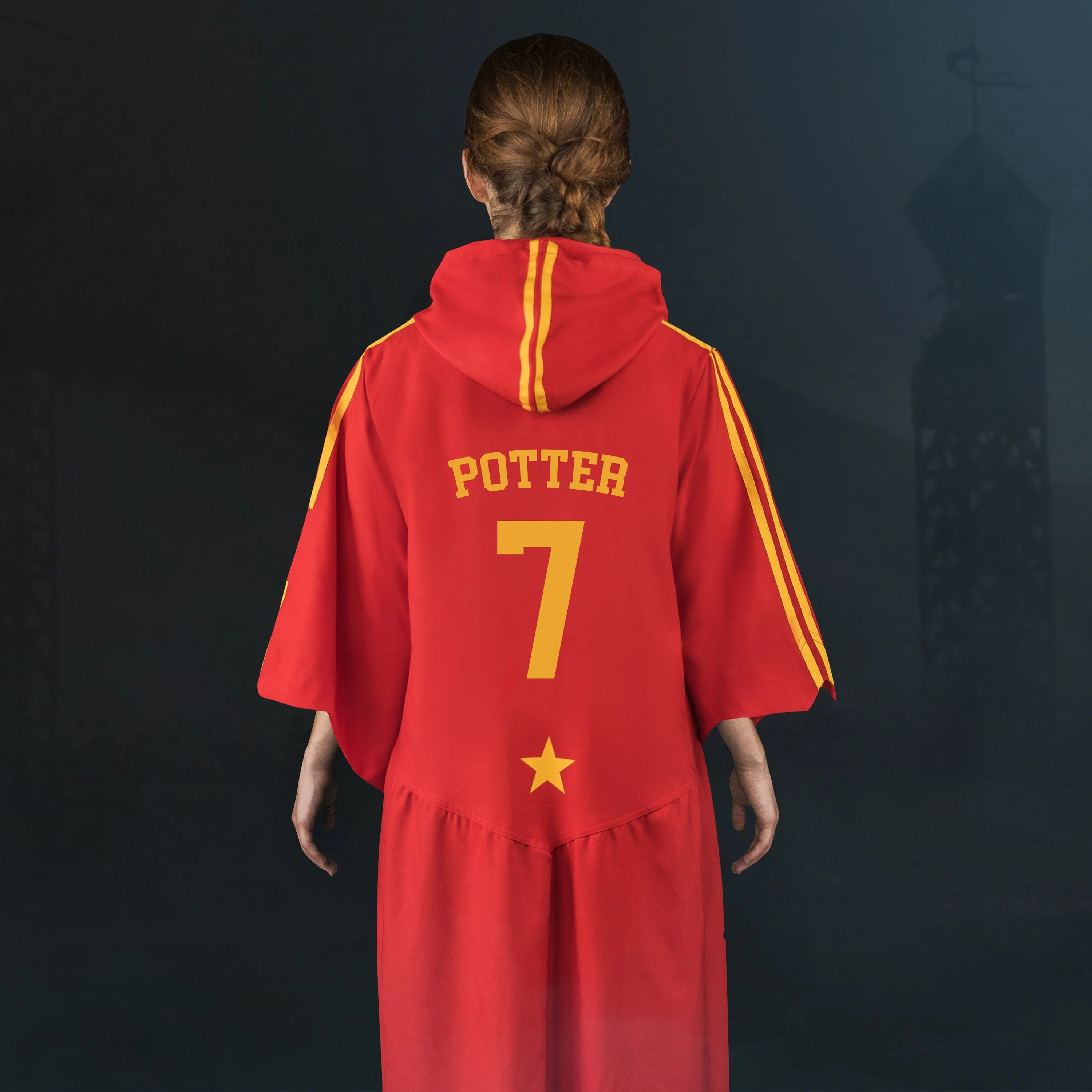 HARRY POTTER - Personalised Gryffindor Quidditch Kids Robe