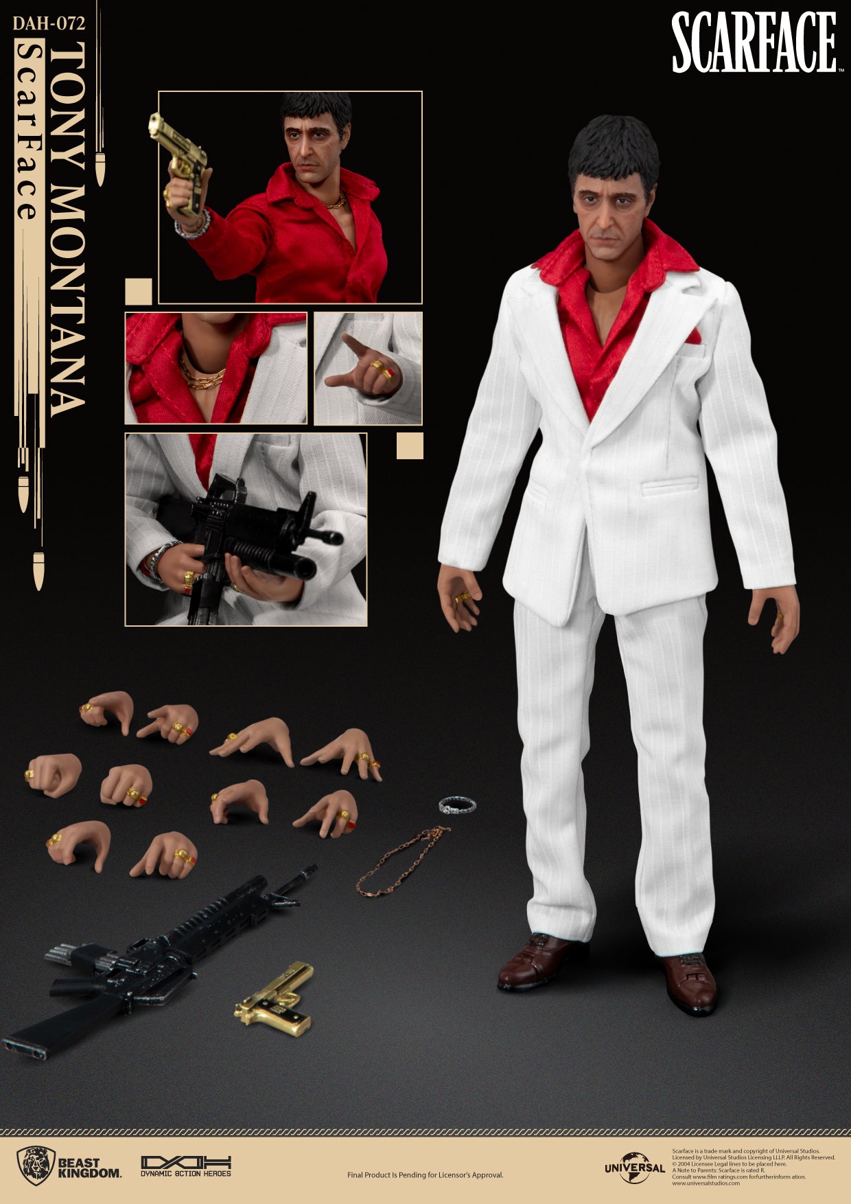 SCARFACE - Tony Montana - Dynamic Action Heroes 20.5cm