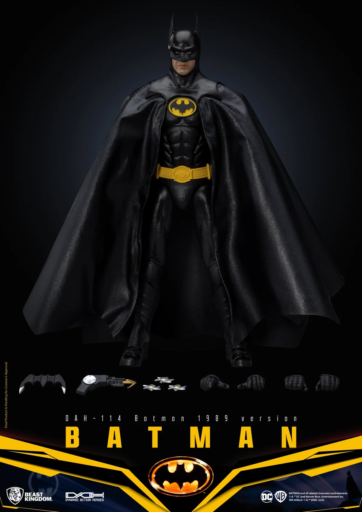 BATMAN 1989 - Batman - Dynamic Action Heroes 21cm
