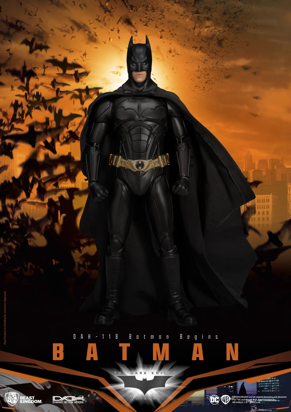 BATMAN BEGINS - Batman - Dynamic Action Heroes 21cm