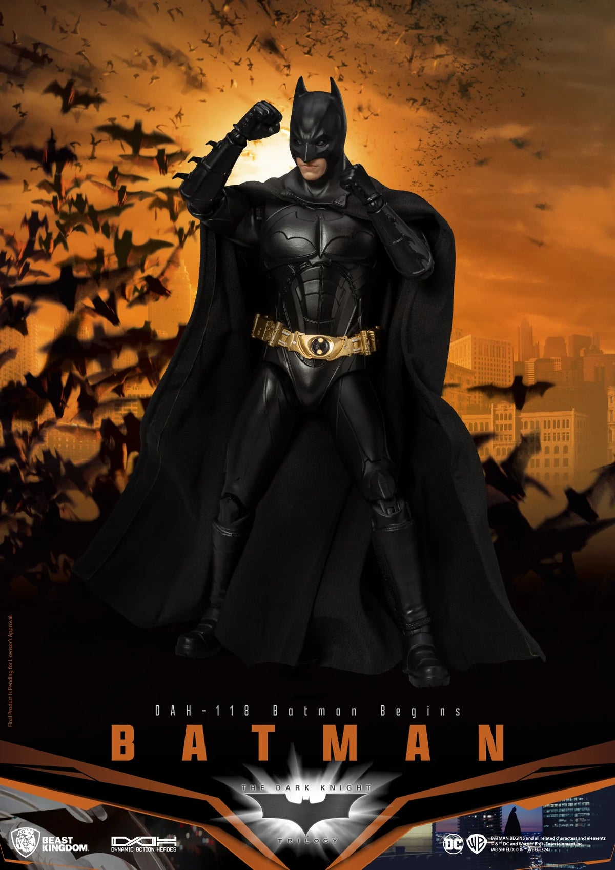 BATMAN BEGINS - Batman - Dynamic Action Heroes 21cm