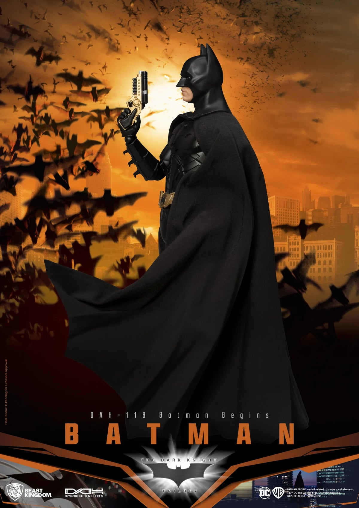 BATMAN BEGINS - Batman - Dynamic Action Heroes 21cm