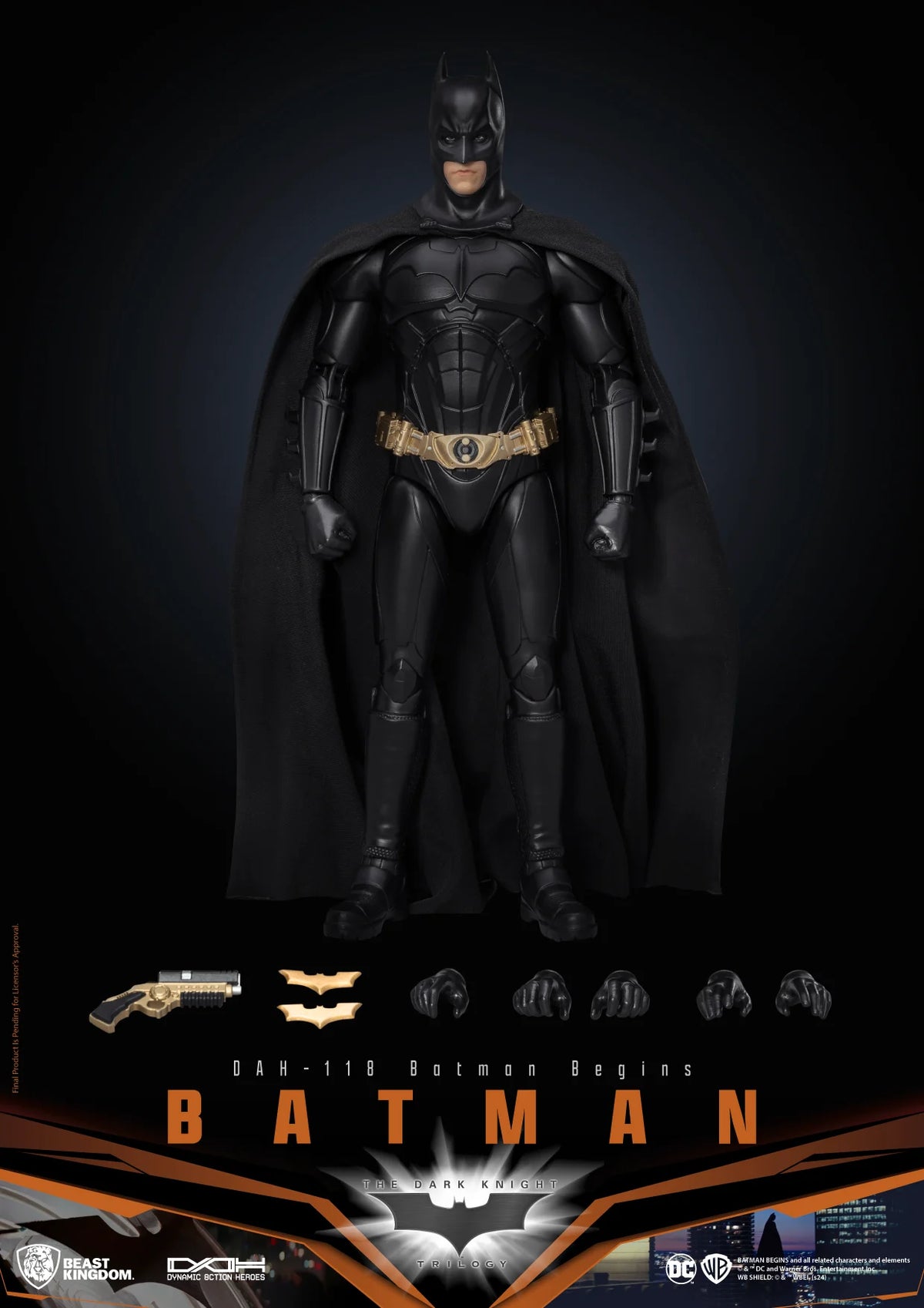 BATMAN BEGINS - Batman - Dynamic Action Heroes 21cm