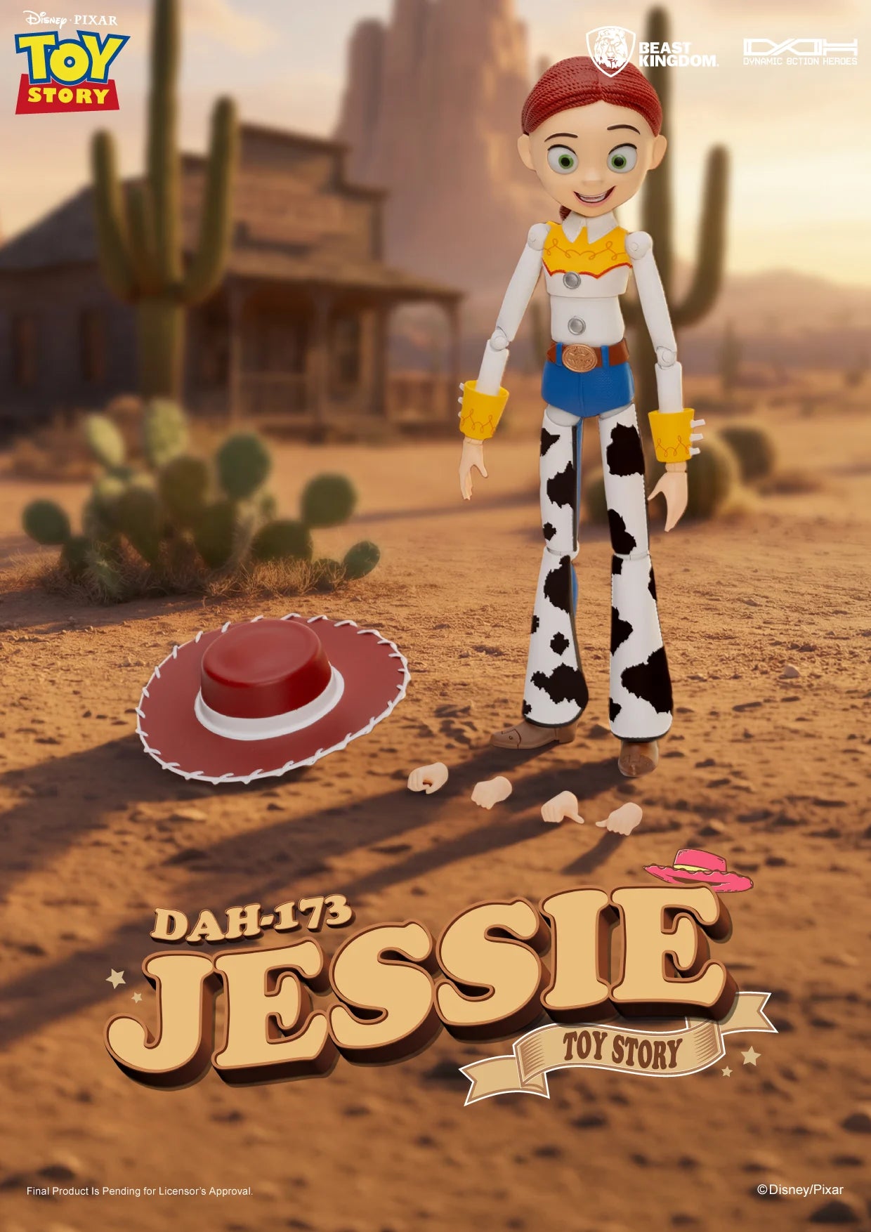 TOY STORY - Jessie - Dynamic Action Heroes 21.1cm