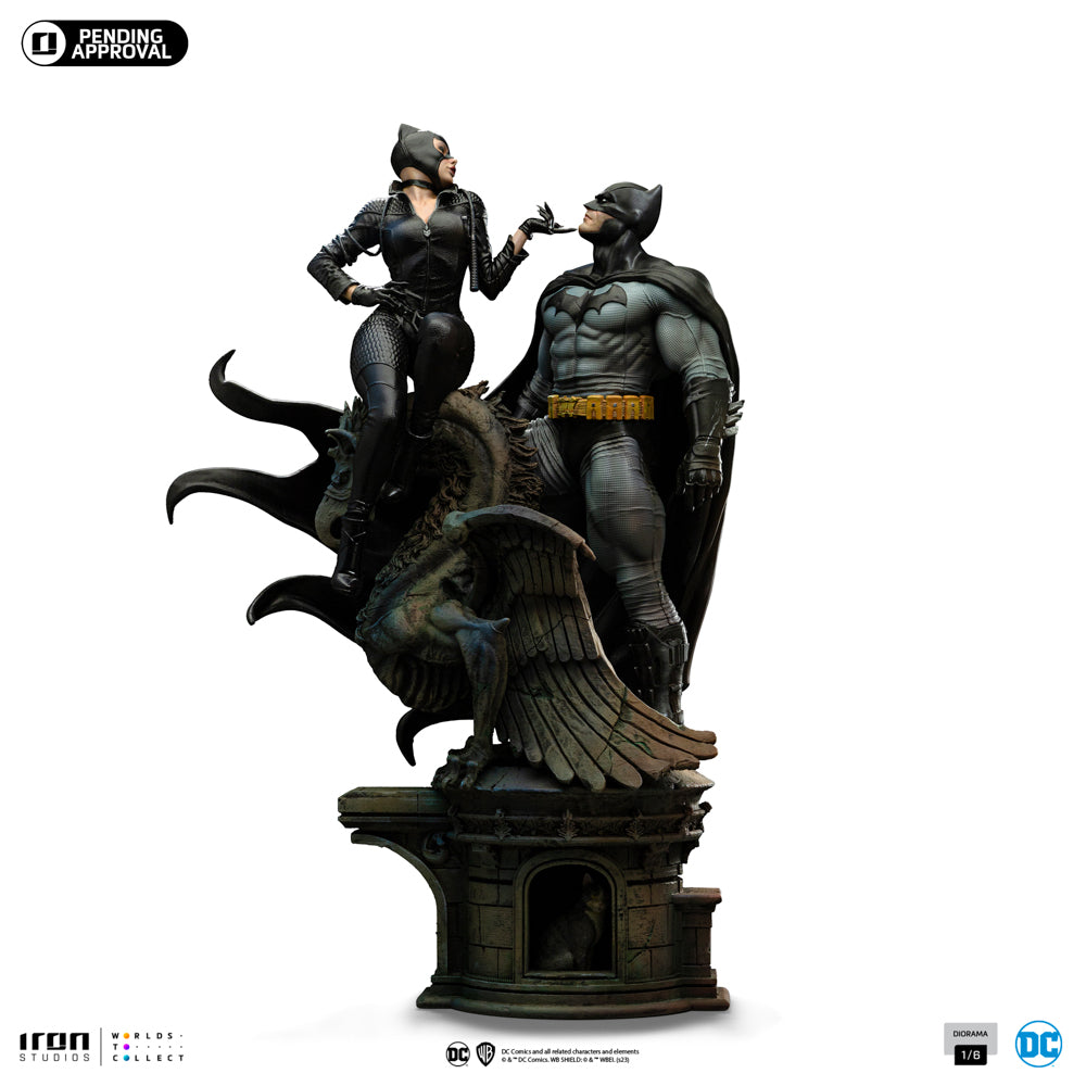 DC COMICS - Batman et Catwoman - Statuette Diorama 1/6 51cm