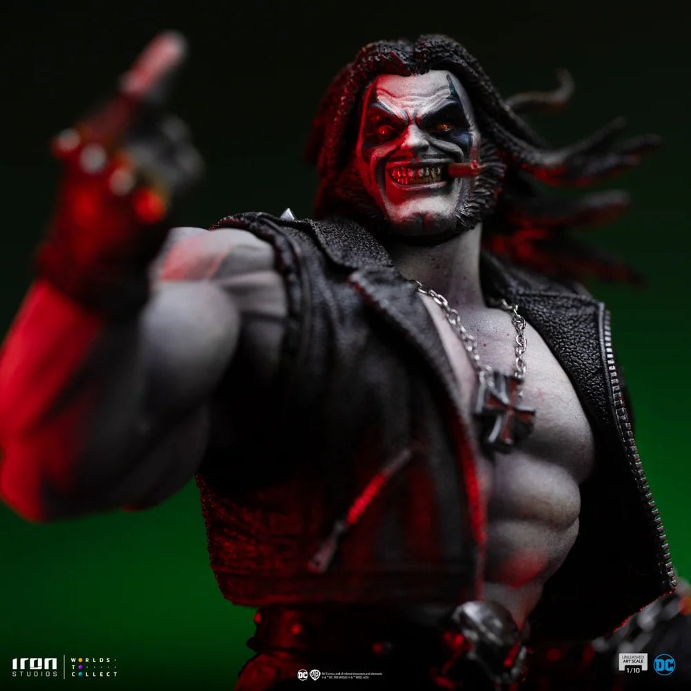DC - Lobo - Statue Unleashed Art Scale 1/10 24.68cm