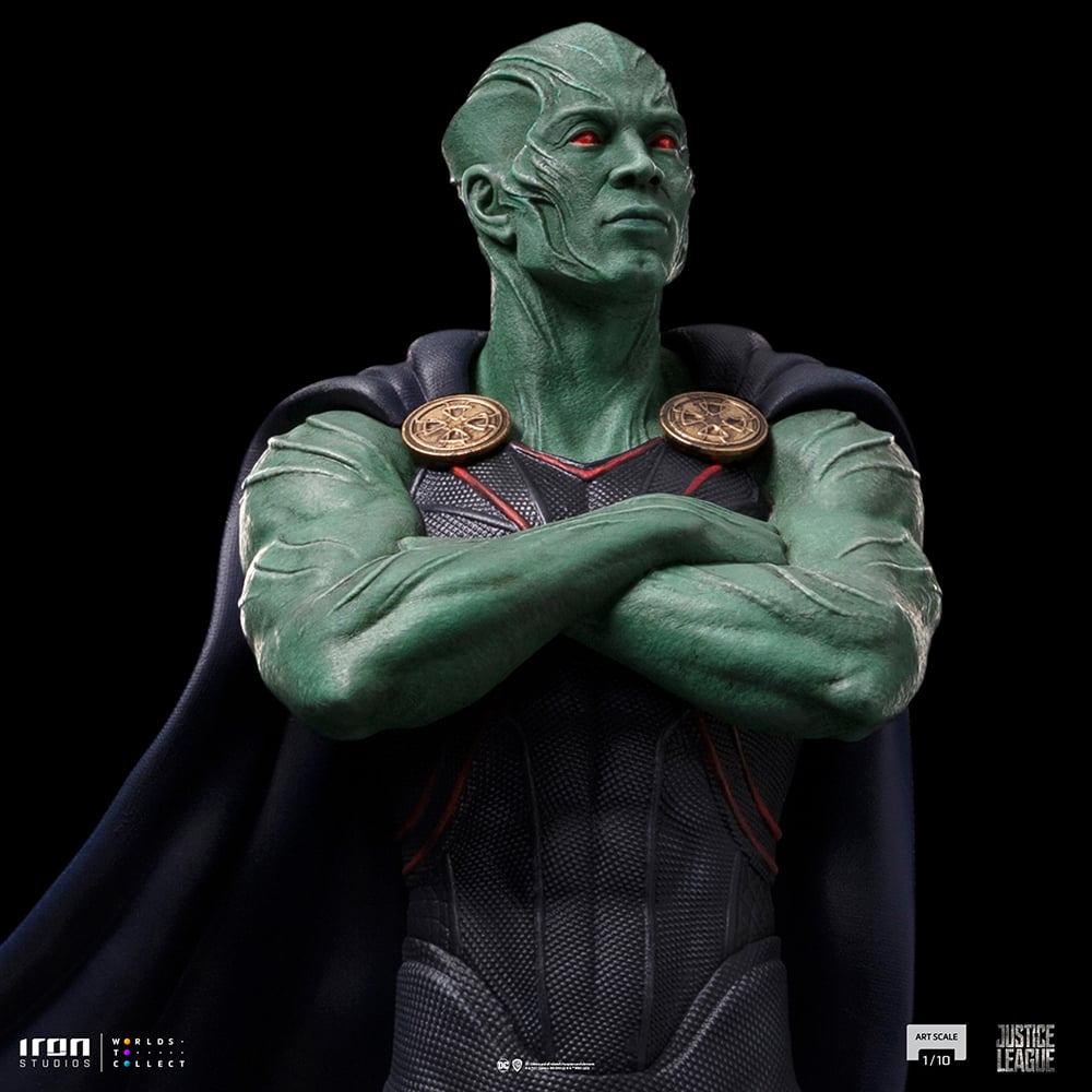 SNYDER JUSTICE LEAGUE -Martian Manhunter -Statuette ArtScale 1/10 22cm