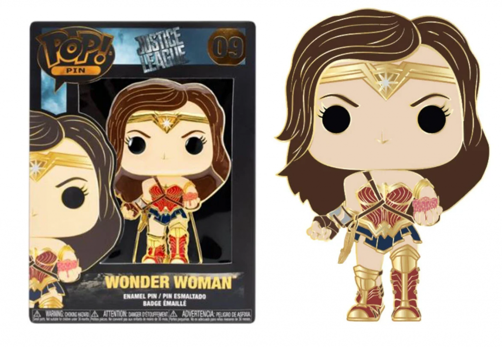 DC COMICS - Pop Large Enamel Pin N° 09 - Wonder Woman