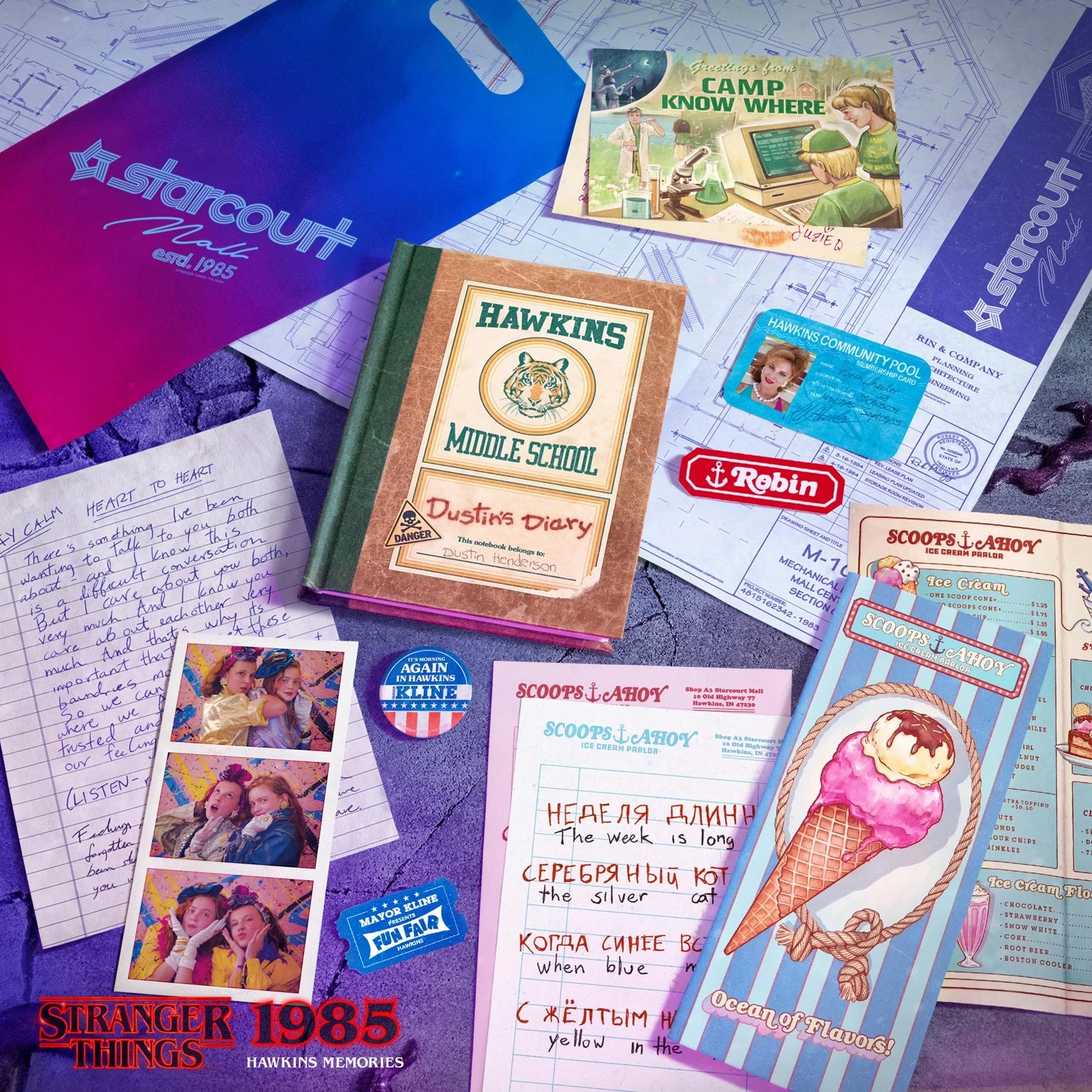 STRANGER THINGS - Hawkings Memories Box - Vecna's Curse Edition UK