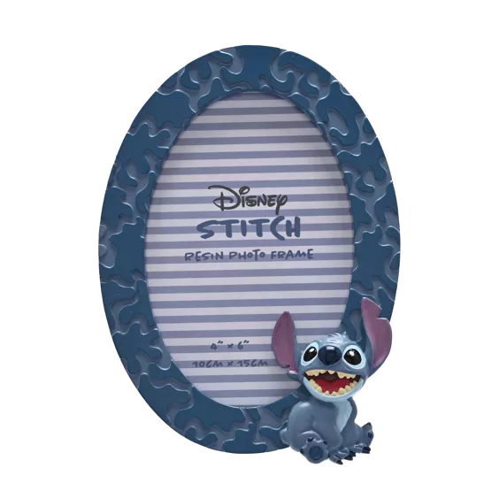 STITCH - Embossed Round Photo Frame