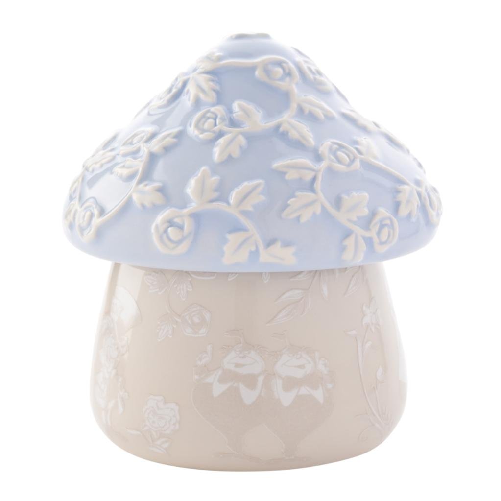 ALICE IN WONDERLAND - Mushroom - Embossed Trinket Box