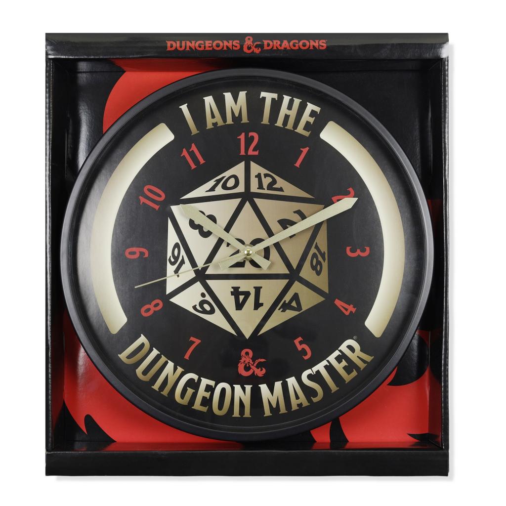 DUNGEONS & DRAGONS - Dice - Wall Clock