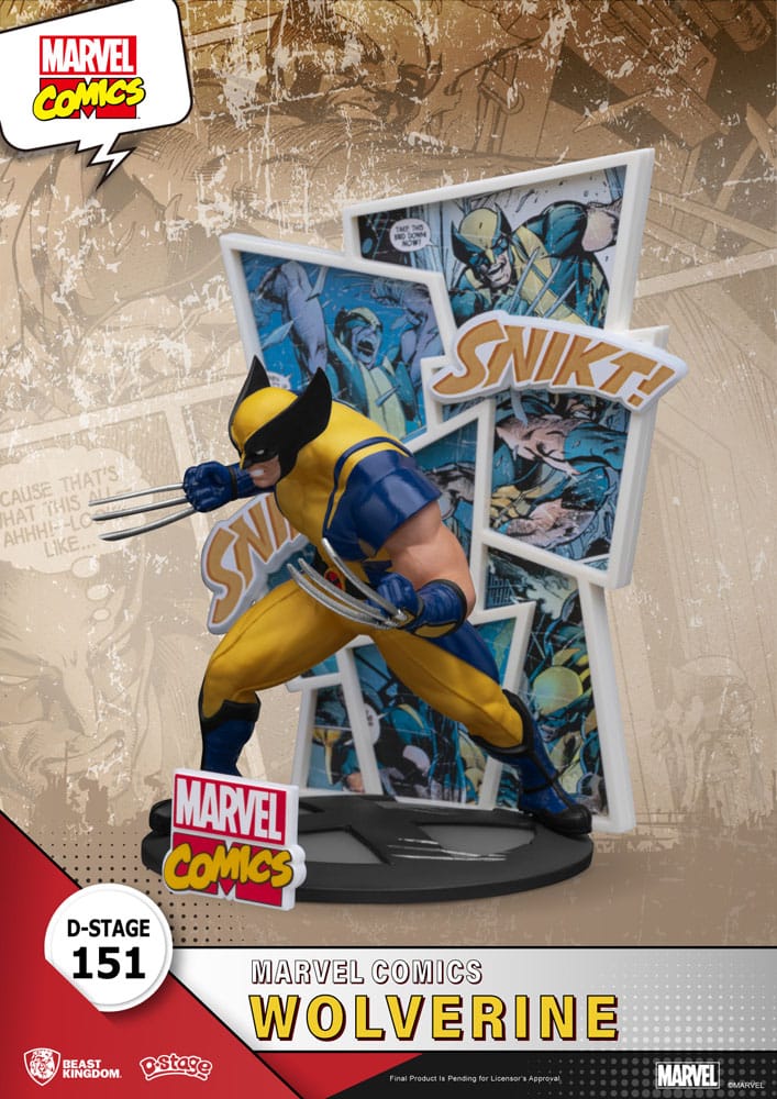 MARVEL - Wolverine - Diorama D-Stage 16cm