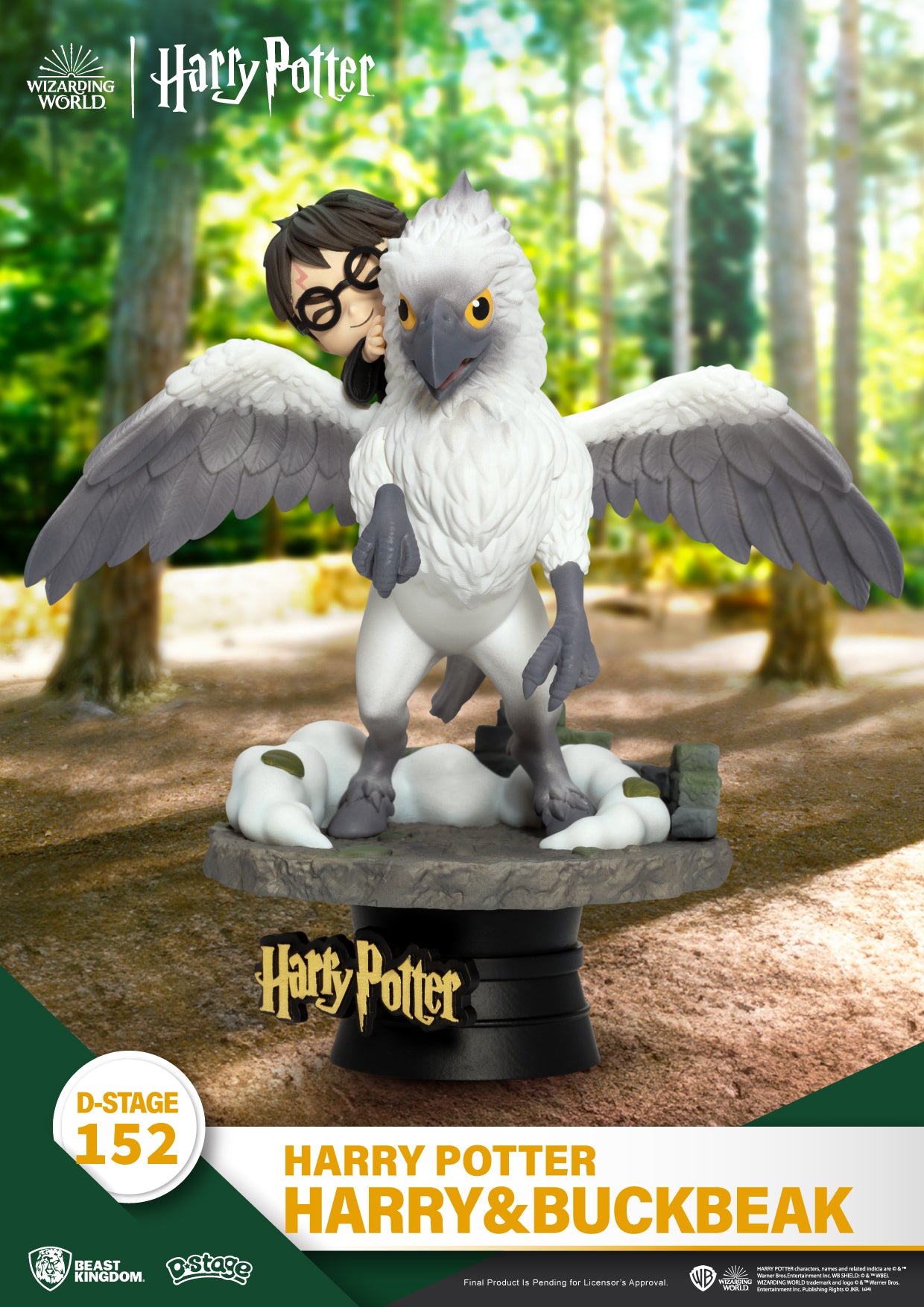 HARRY POTTER - Harry & Buckbeak - Diorama D-Stage 14.4cm
