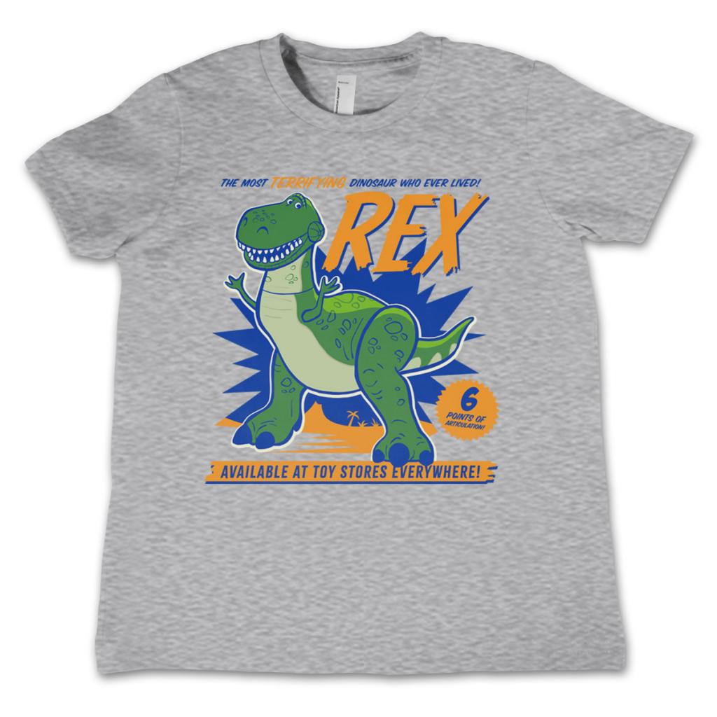 TOY STORY - T-Shirt KIDS Rex the Dinosaur (6 Years) - Grey