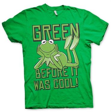 The MUPPETS - T-Shirt - Kermit Green, before it Was Cool ! (S)