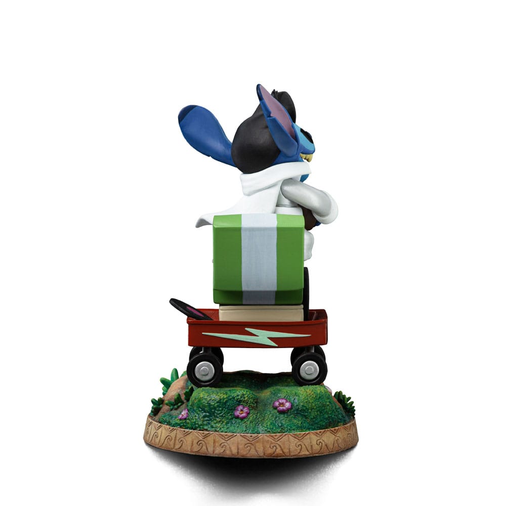 DISNEY - Stitch King Of Rock- Statuette Art Scale 1/10 Deluxe 17cm