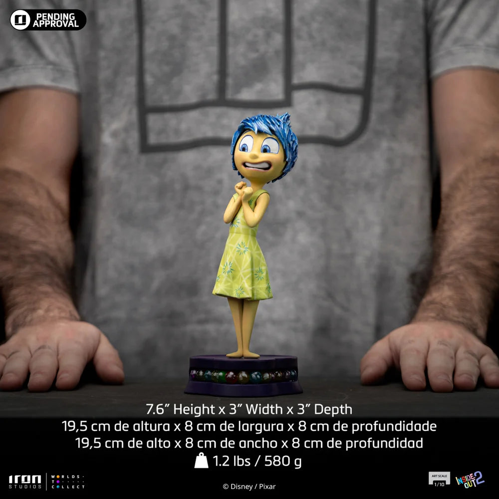 INSIDE OUT 2 - Joy - Statue Art Scale 1/10 19.5cm