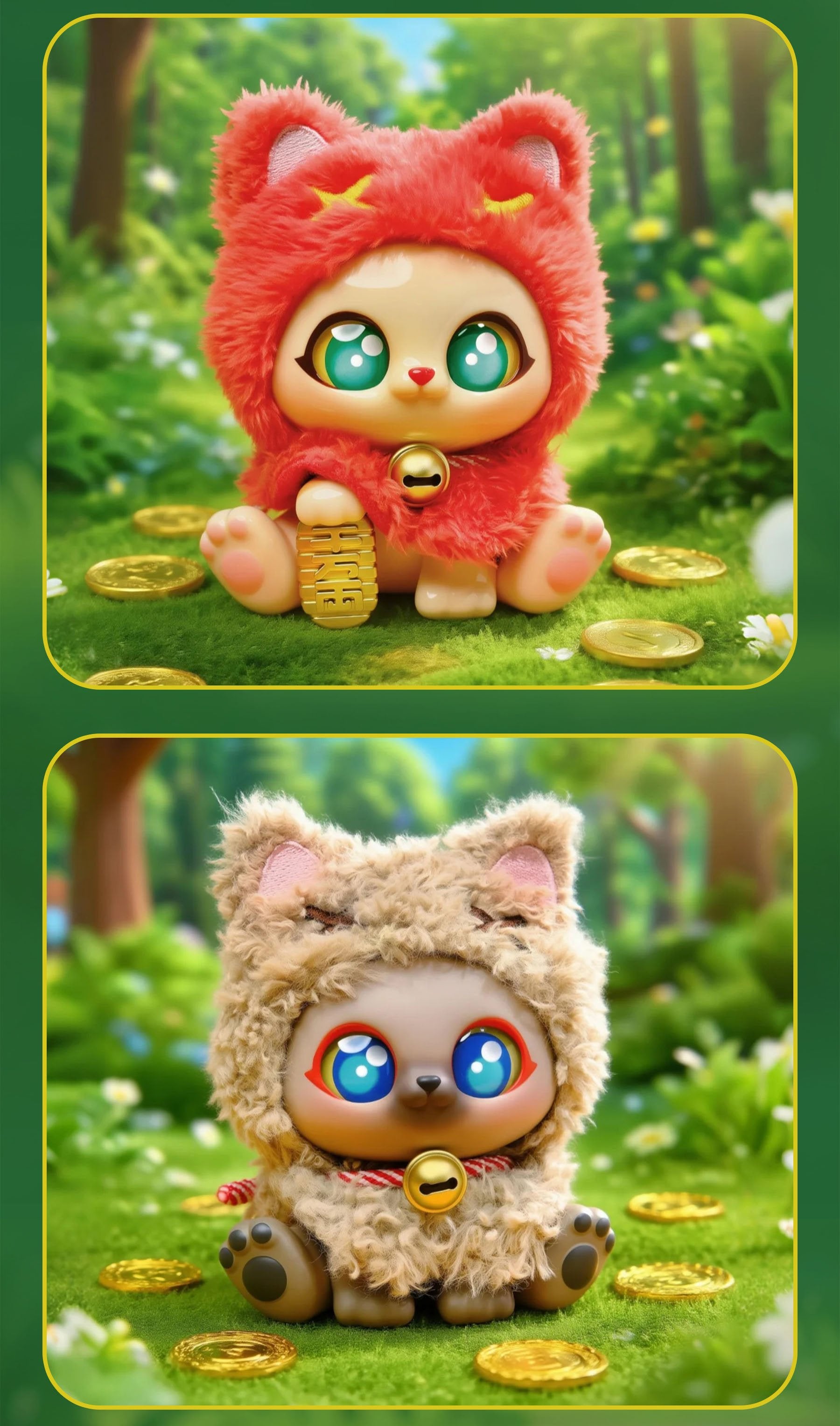 PICOCO - Lucky Kitty Cape Series BLIND BOX - 10cm