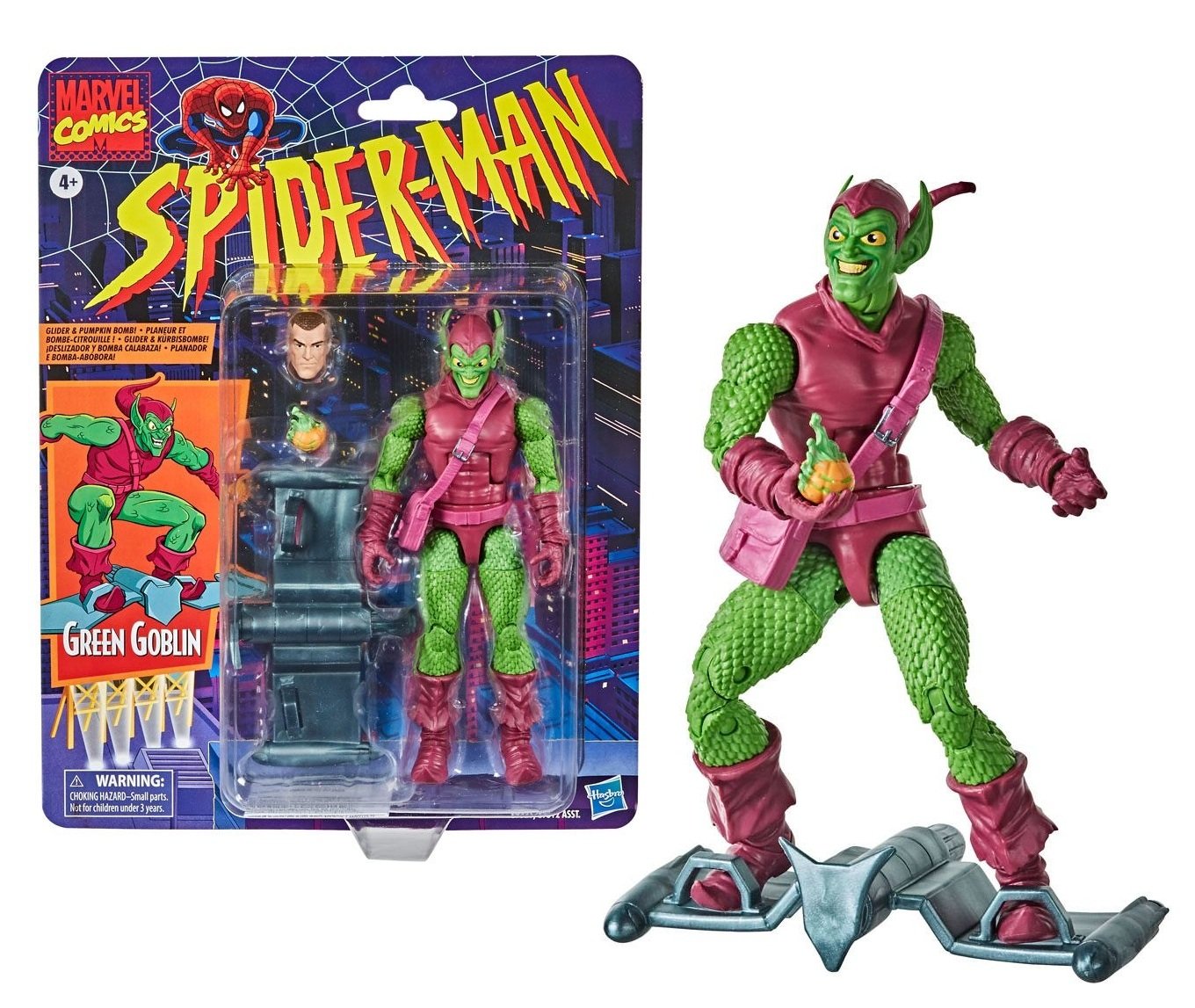MARVEL - Le Bouffon Vert - Figurine Retro Collection 15cm