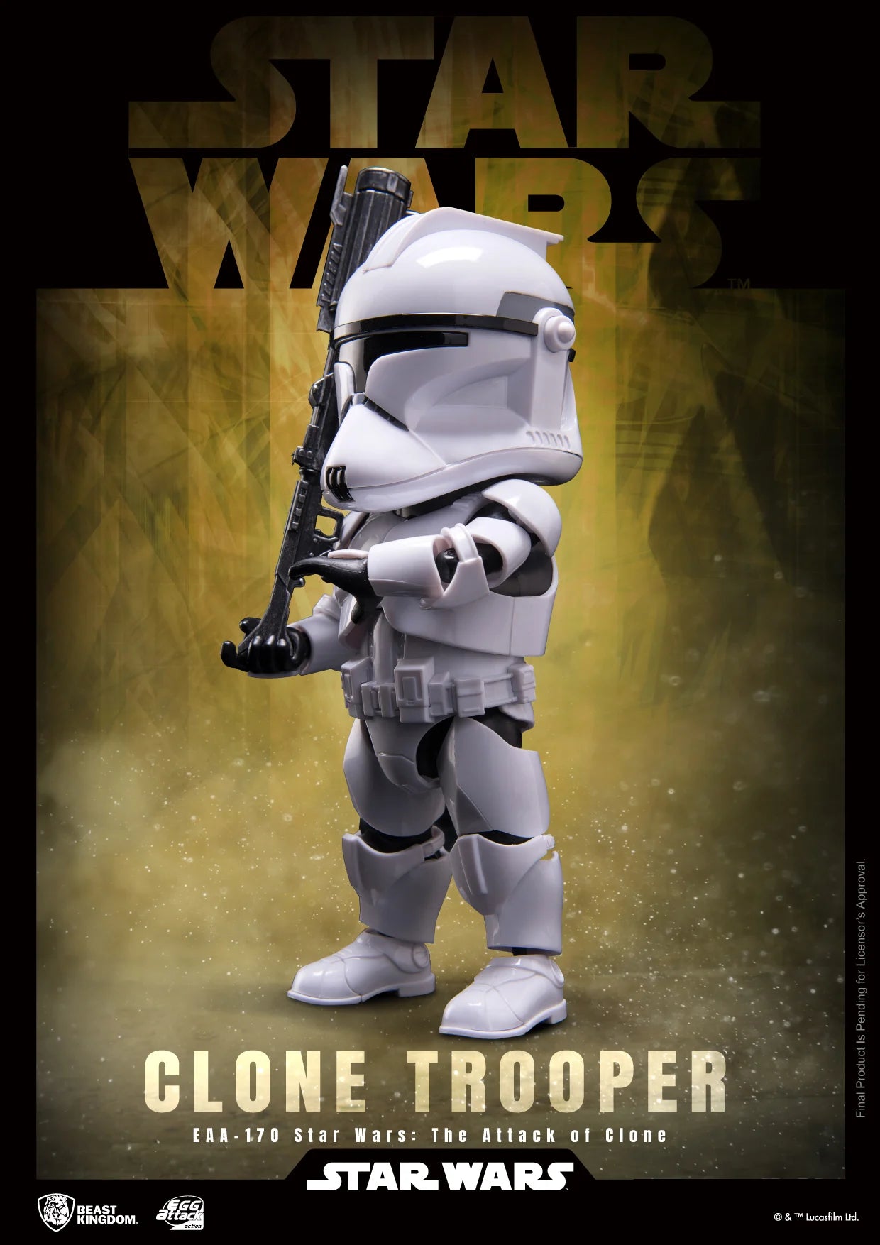 STAR WARS - Clone Trooper - Figure Egg Attack Action 16.5cm