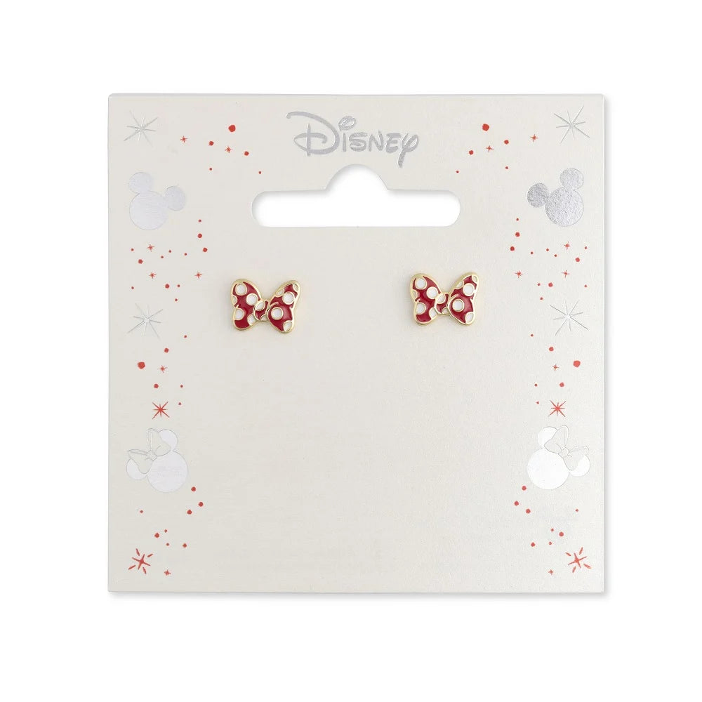 MINNIE - Bow - 1 Pair of Studs Earrings