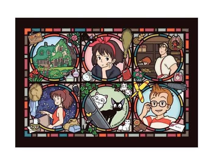 KIKI'S DELIVERY SERVICE - Characters - Stained Glass Puzzle 208P