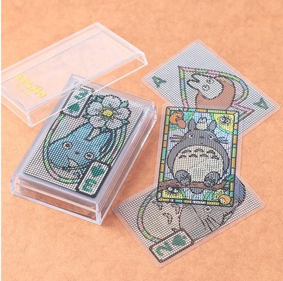 GHIBLI - My Neighbor Totoro - Transparent playing cards