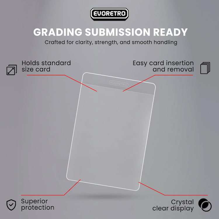 EVORETRO - Semi-Rigid Card Holders 50pc