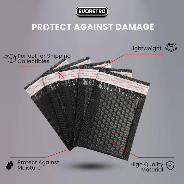 EVORETRO - Semi-Rigid Card Holders 50pc