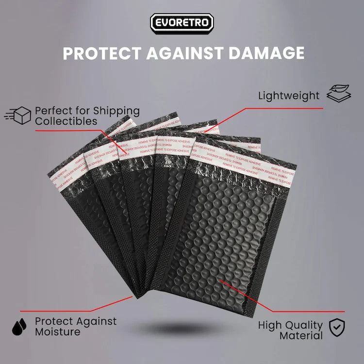 EVORETRO - Bubble Mailers for Cards 50pc