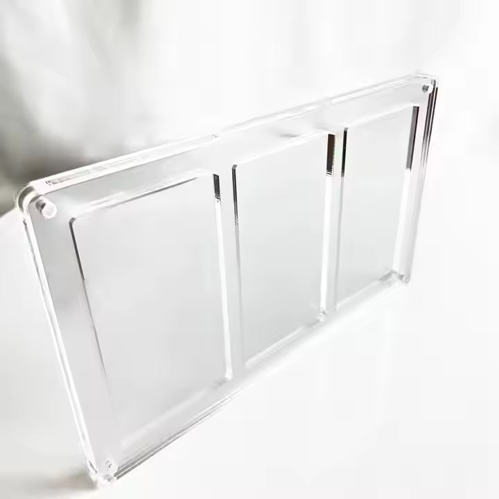 Evoretro - Acrylic Case for 3 Booster Pack 1pcs (including a small plastic case)